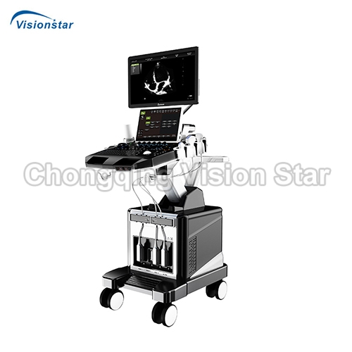 UCD8T 4D Echo Color Doppler Trolley Ultrasound Machine